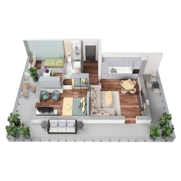 Prodaja, dvosoban stan, 85m², Rudjinci, Vrnjačka Banja - image 2