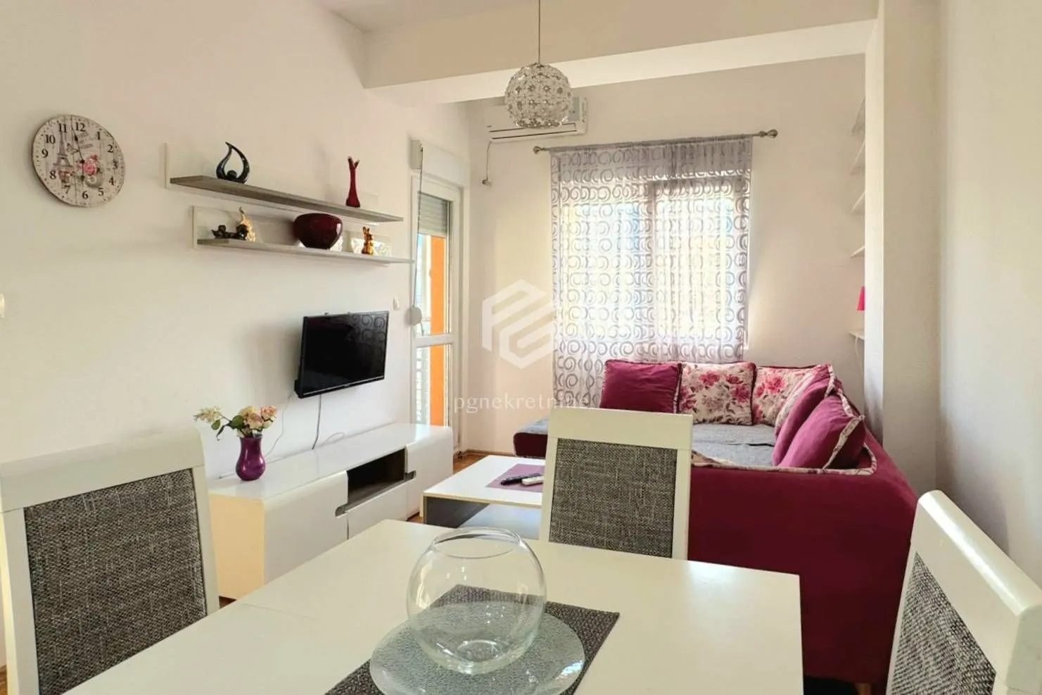 Rent, one bedroom apartment, 40m², Ljubović, Podgorica