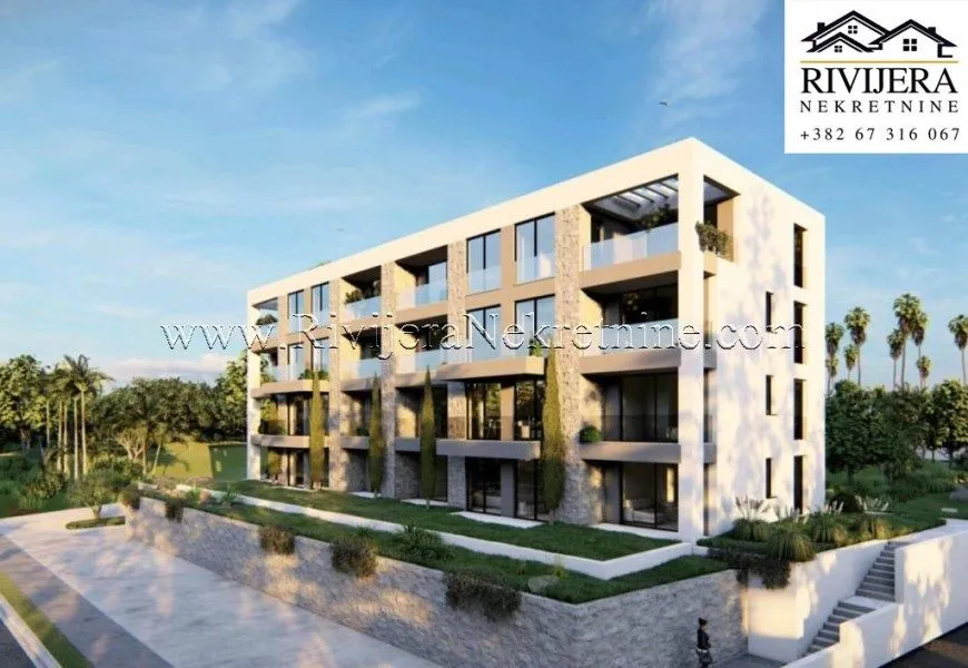 Sale, two bedroom apartment, 45m², Baošići, Herceg Novi