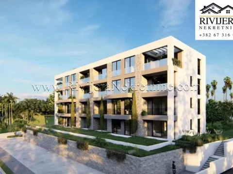 Prodaja, dvosoban stan, 45m², Baošići, Herceg Novi