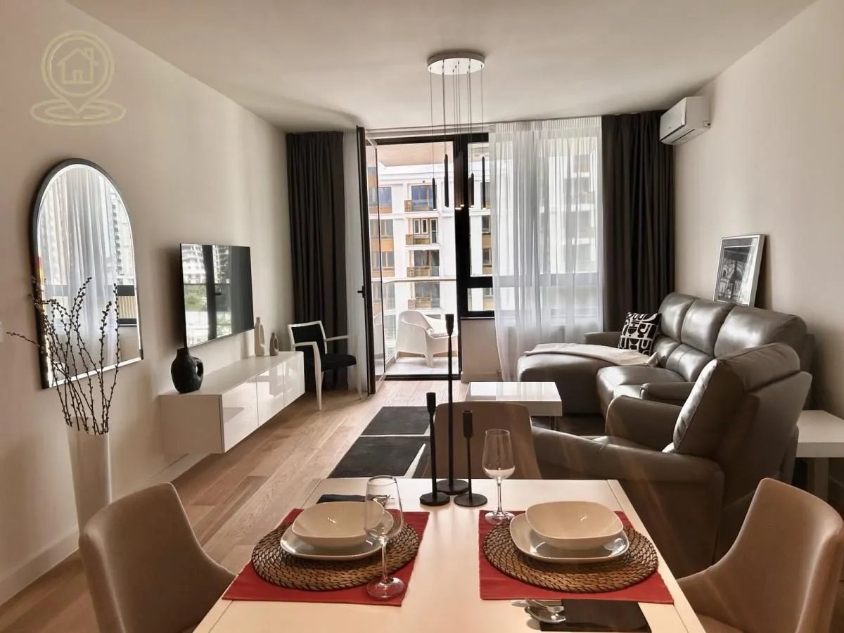 Rent, two bedroom apartment, 55m², Savski Venac, Beograd