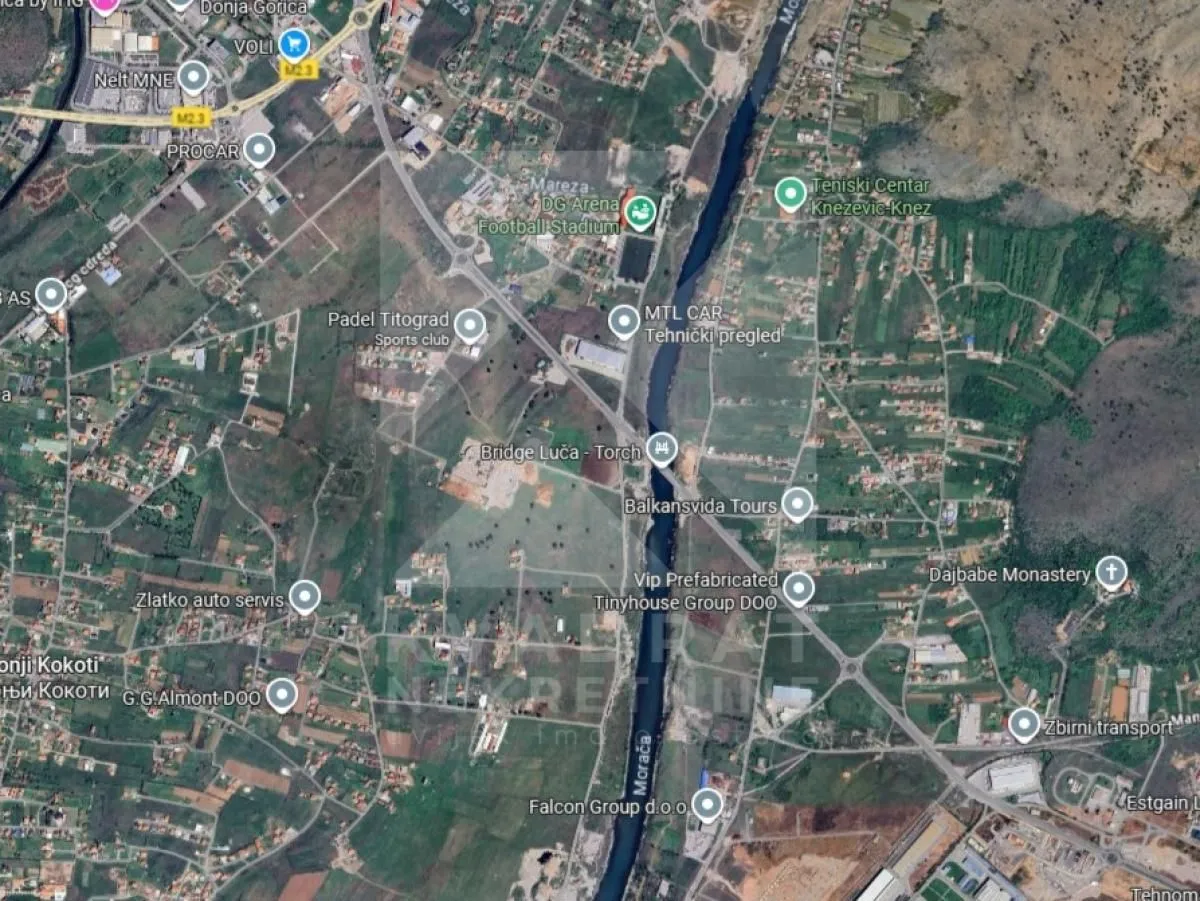 Prodaja, plac, 6000m², Donji Kokoti, Podgorica