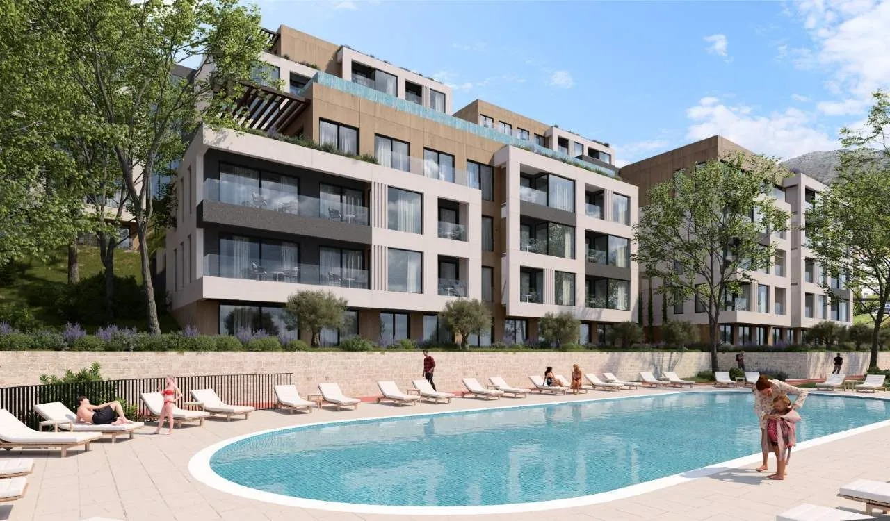 Sale, studio apartment, Tivat, Crna Gora