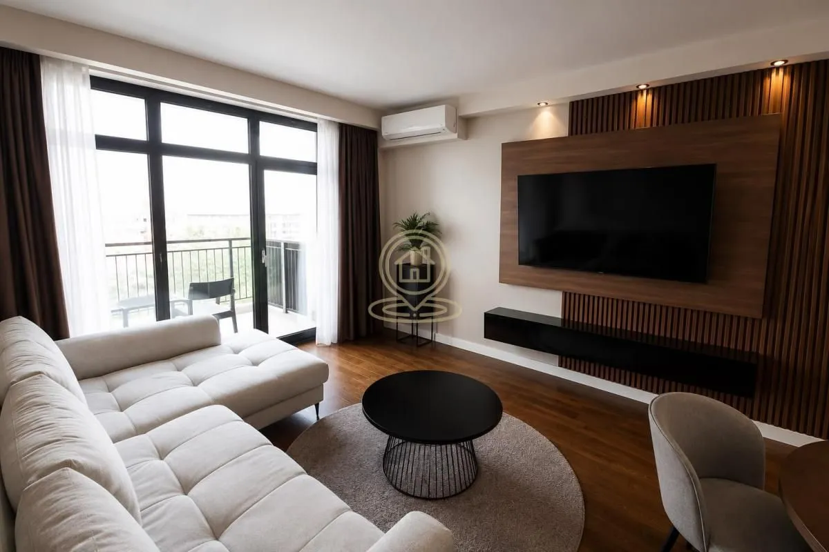 Izdavanje, dvosoban stan, 55m², Savski Venac, Beograd