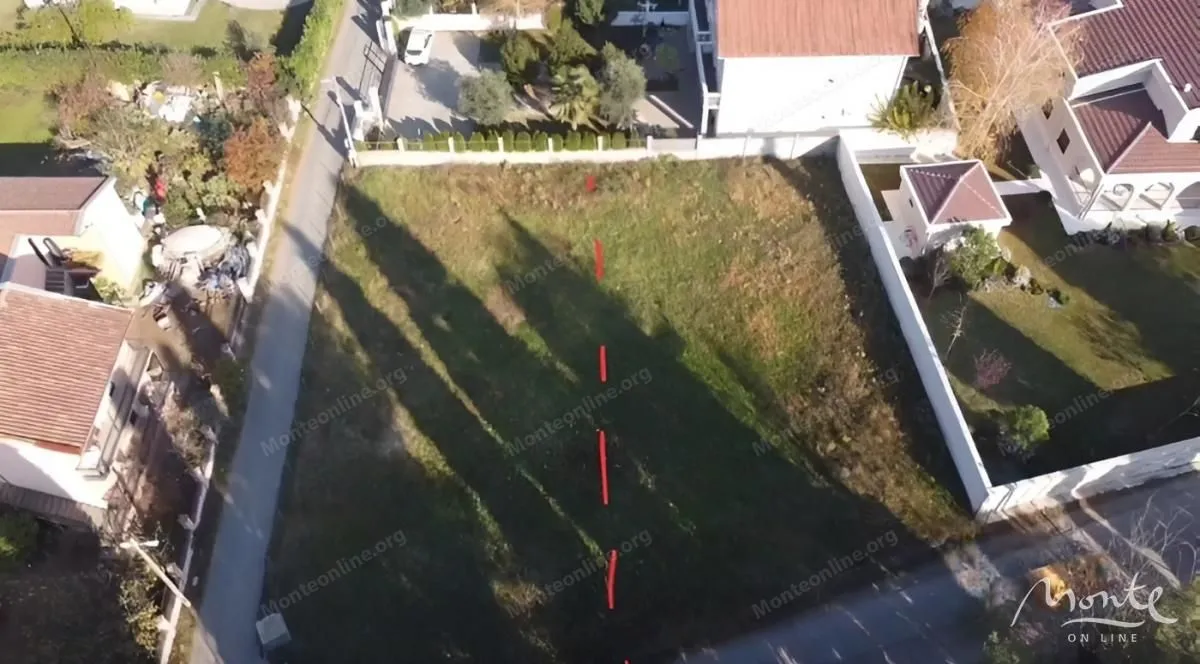 Prodaja, plac, 1074m², Tološi, Podgorica