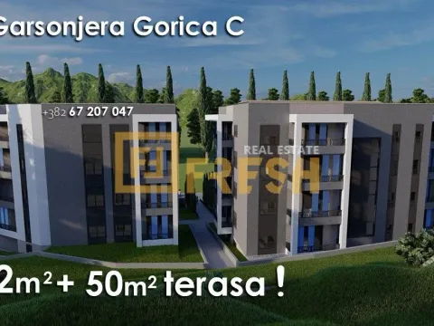 Sale, studio apartment, 32m², Gorica C, Podgorica - image 3