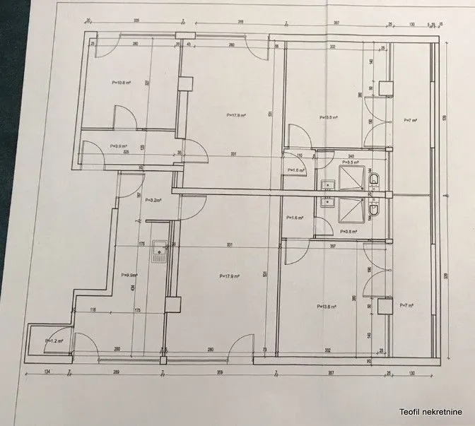 Sale, apartment, 120m², Stari Grad, Beograd