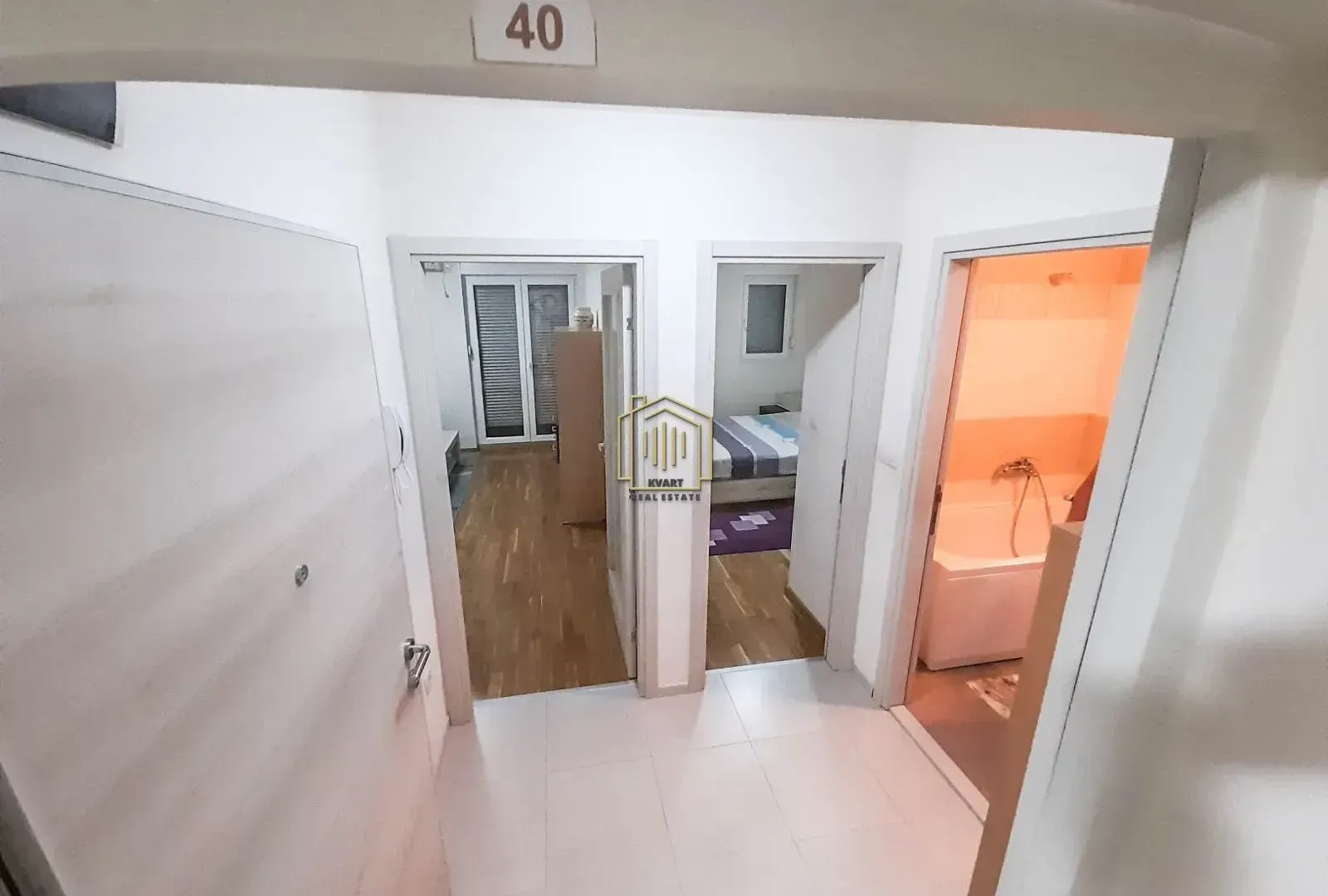 Rent, one bedroom apartment, 42m², Stari Aerodrom, Podgorica