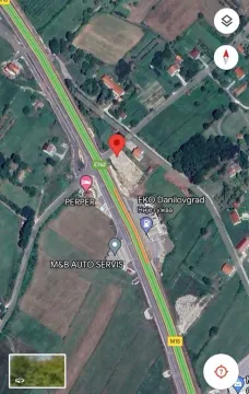 Satelitski prikaz lokacije zemljišta pored magistralnog puta. - image 5