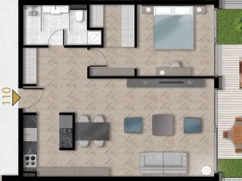 Sale, one bedroom apartment, 88m², Tivat, Crna Gora - image 2