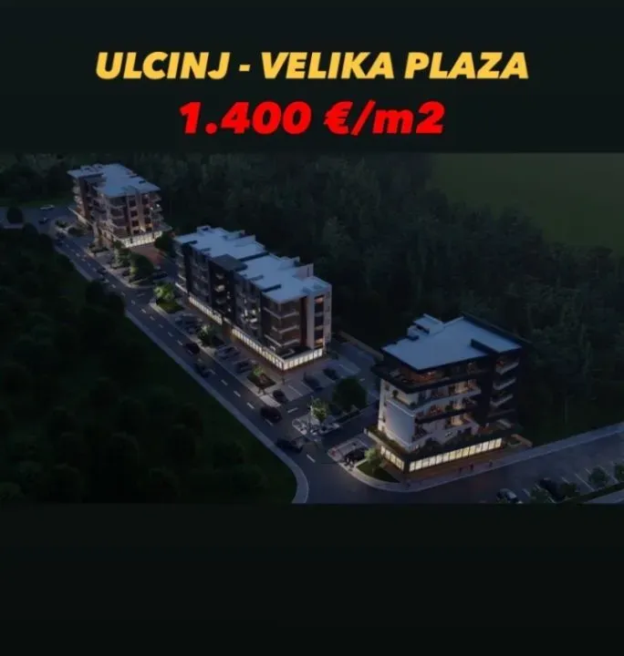 Prodaja, stan, 47m², Velika Plaža, Ulcinj