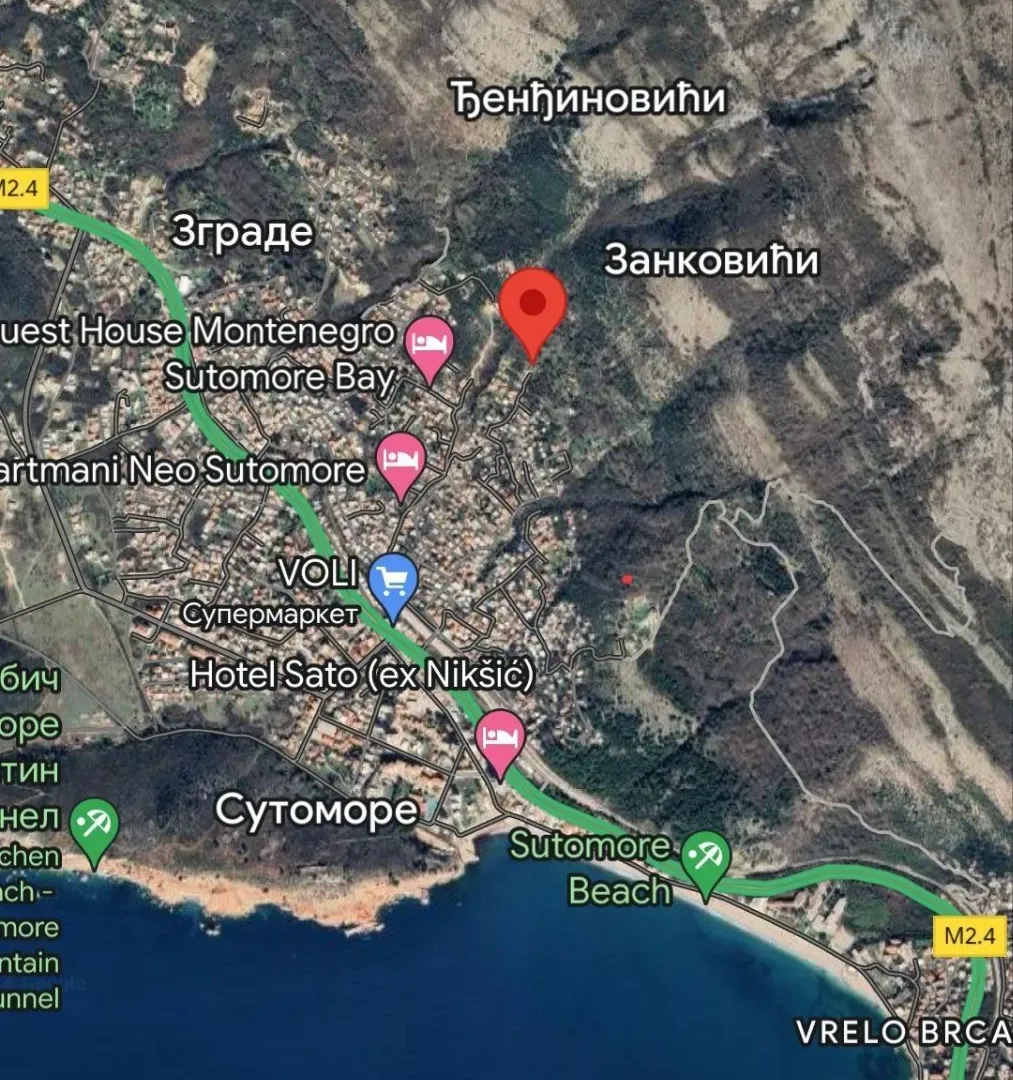 Sale, land lot, 461m², Zankovići, Bar