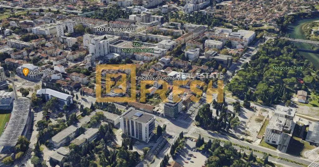 Prodaja, plac, 600m², Centar, Podgorica