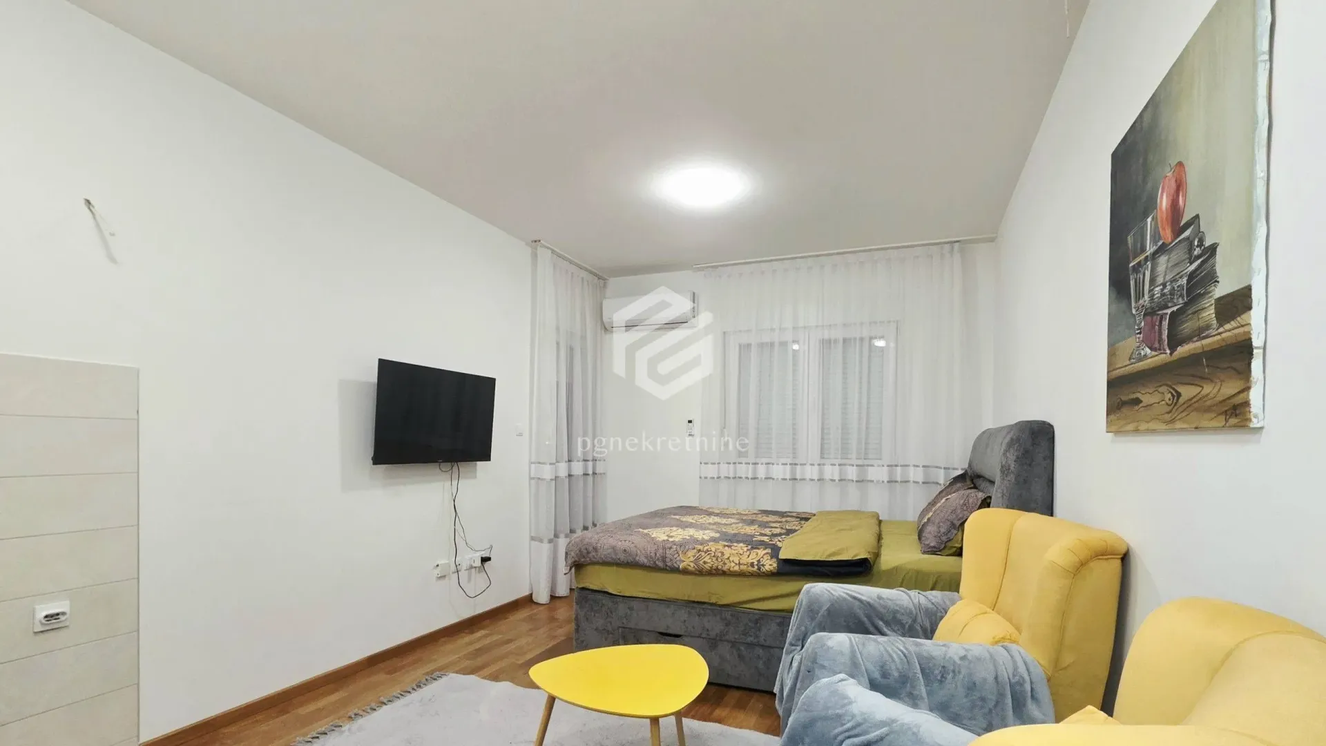 Izdavanje, stan, 26m², Stari Aerodrom, Podgorica