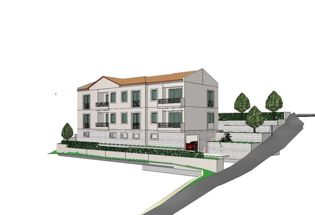 Prodaja, plac, 552m², Marići, Tivat