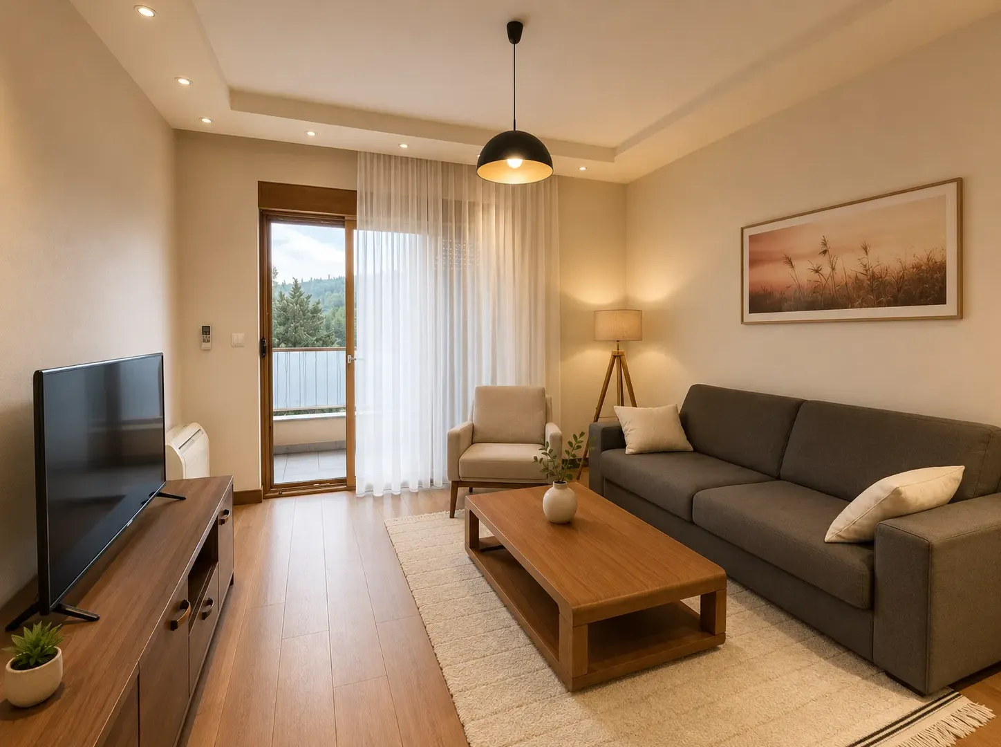 Daily-rent, one bedroom apartment, 60m², Centar, Podgorica