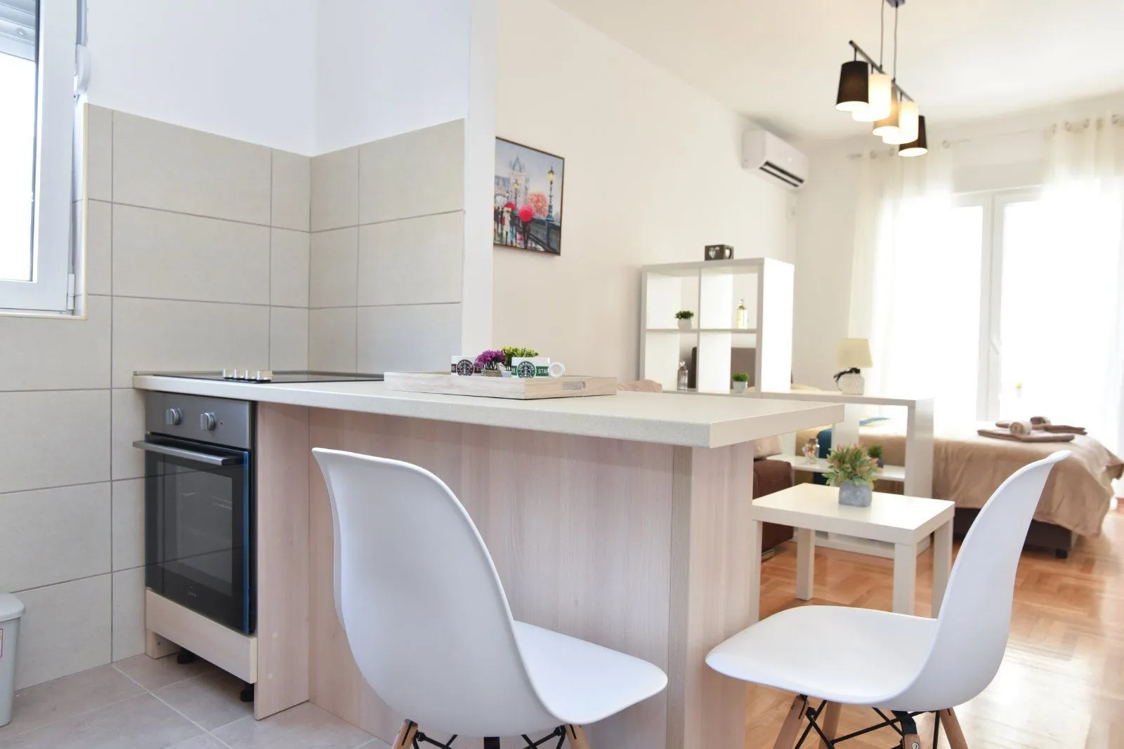 Rent, studio apartment, 31m², Budva, Crna Gora
