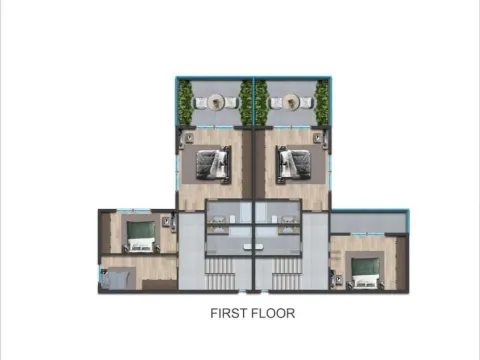 Prodaja, dvosoban stan, 107m², Tivat, Crna Gora - image 13