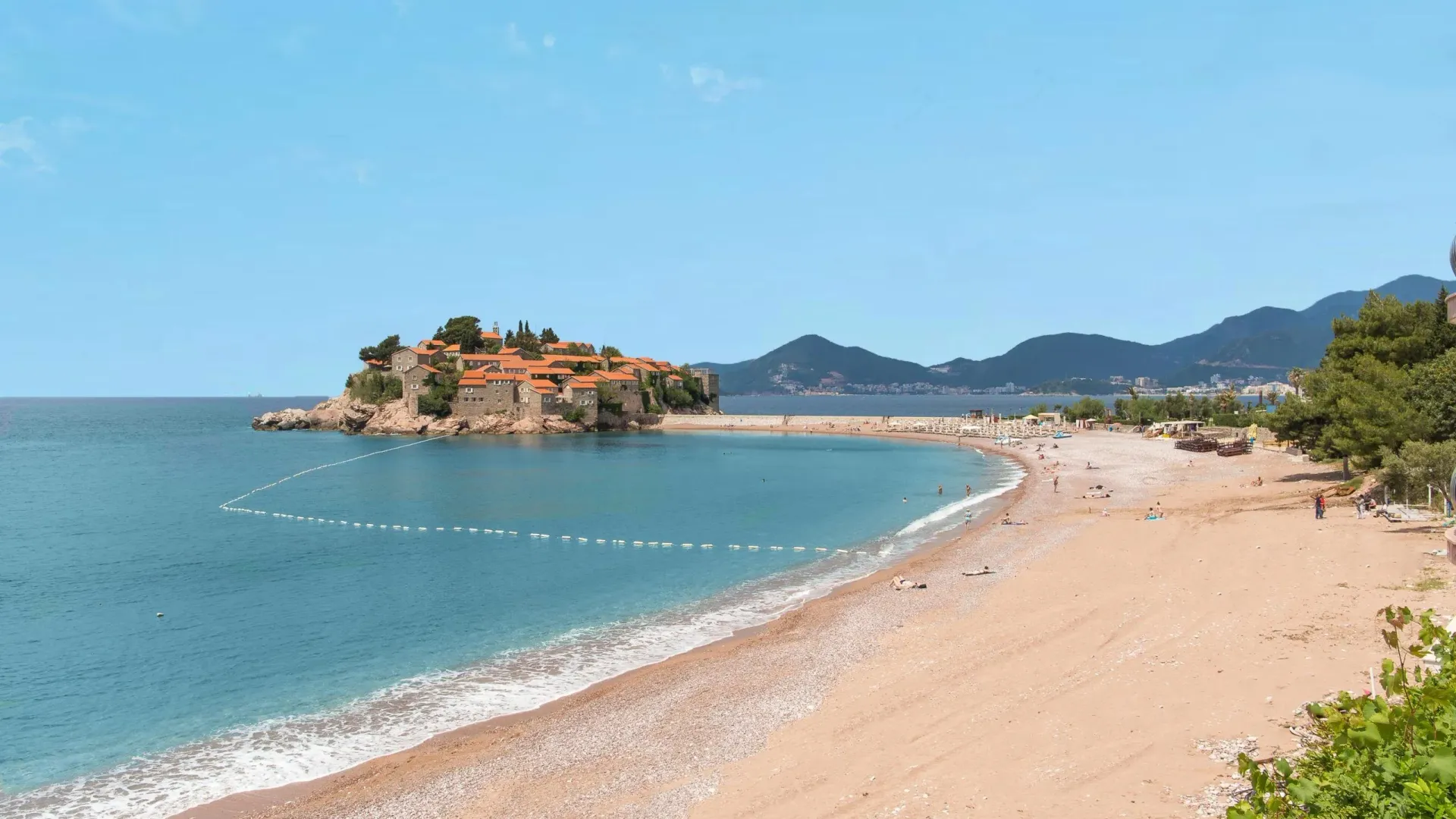 Sale, two bedroom apartment, 103m², Sveti Stefan, Budva