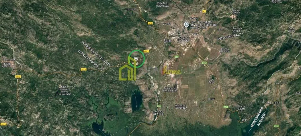 Prodaja, plac, 16595m², Podgorica, Crna Gora