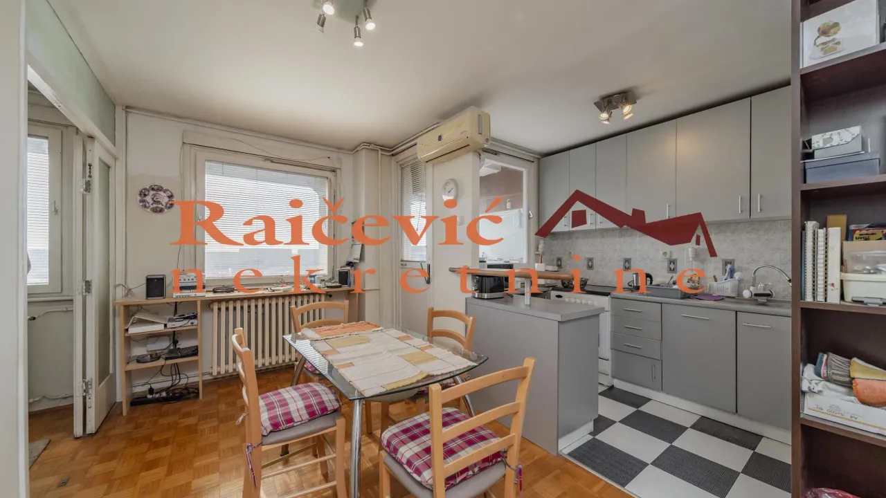 Sale, two bedroom apartment, 55m², Novi Beograd Blok 28, Novi Beograd Sve Podlokacije