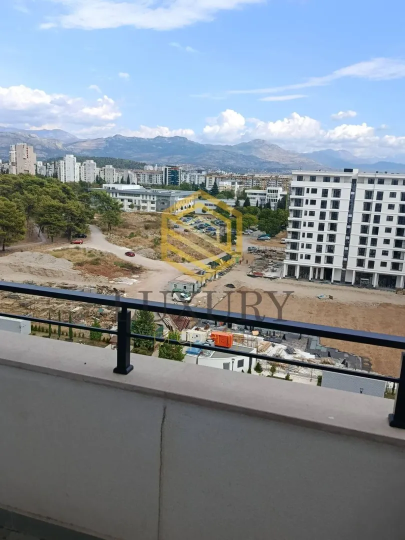 View of the city and surroundings from the terrace.