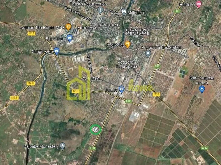 Prodaja, plac, 978m², Zelenika, Podgorica