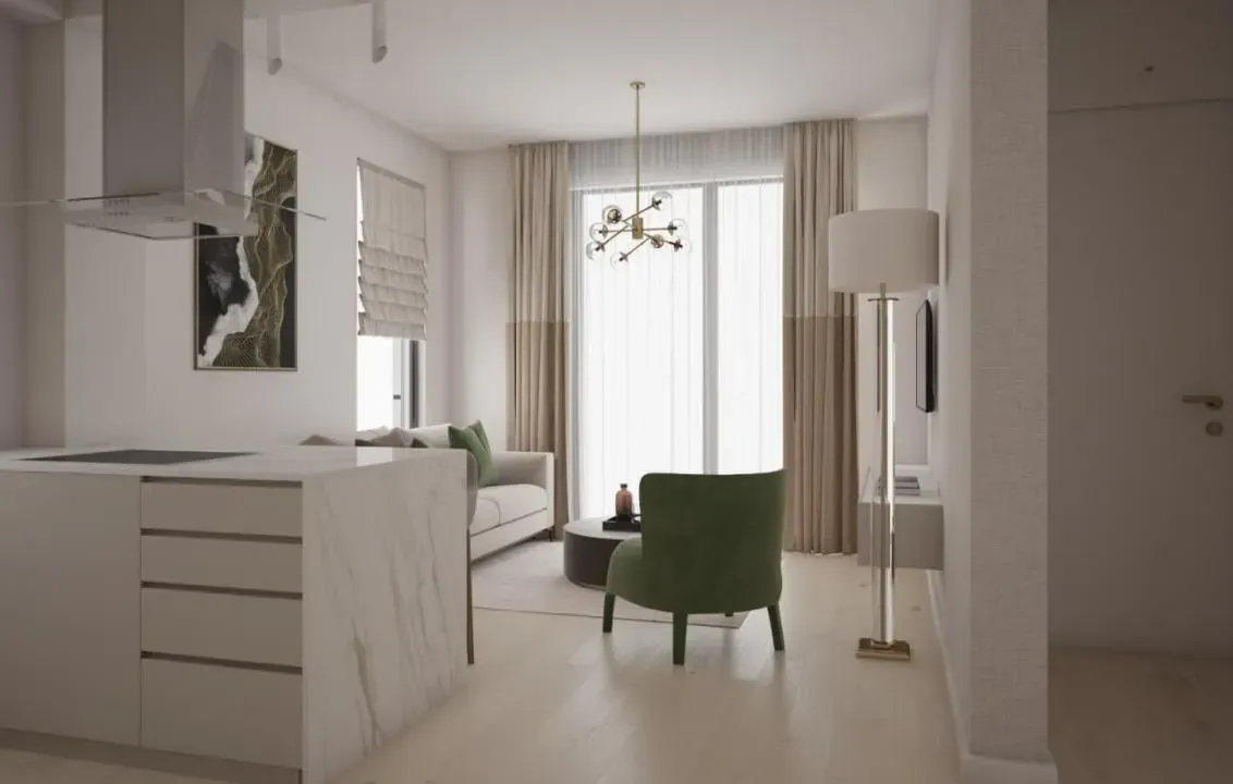 Sale, one bedroom apartment, 48m², Bečići, Budva