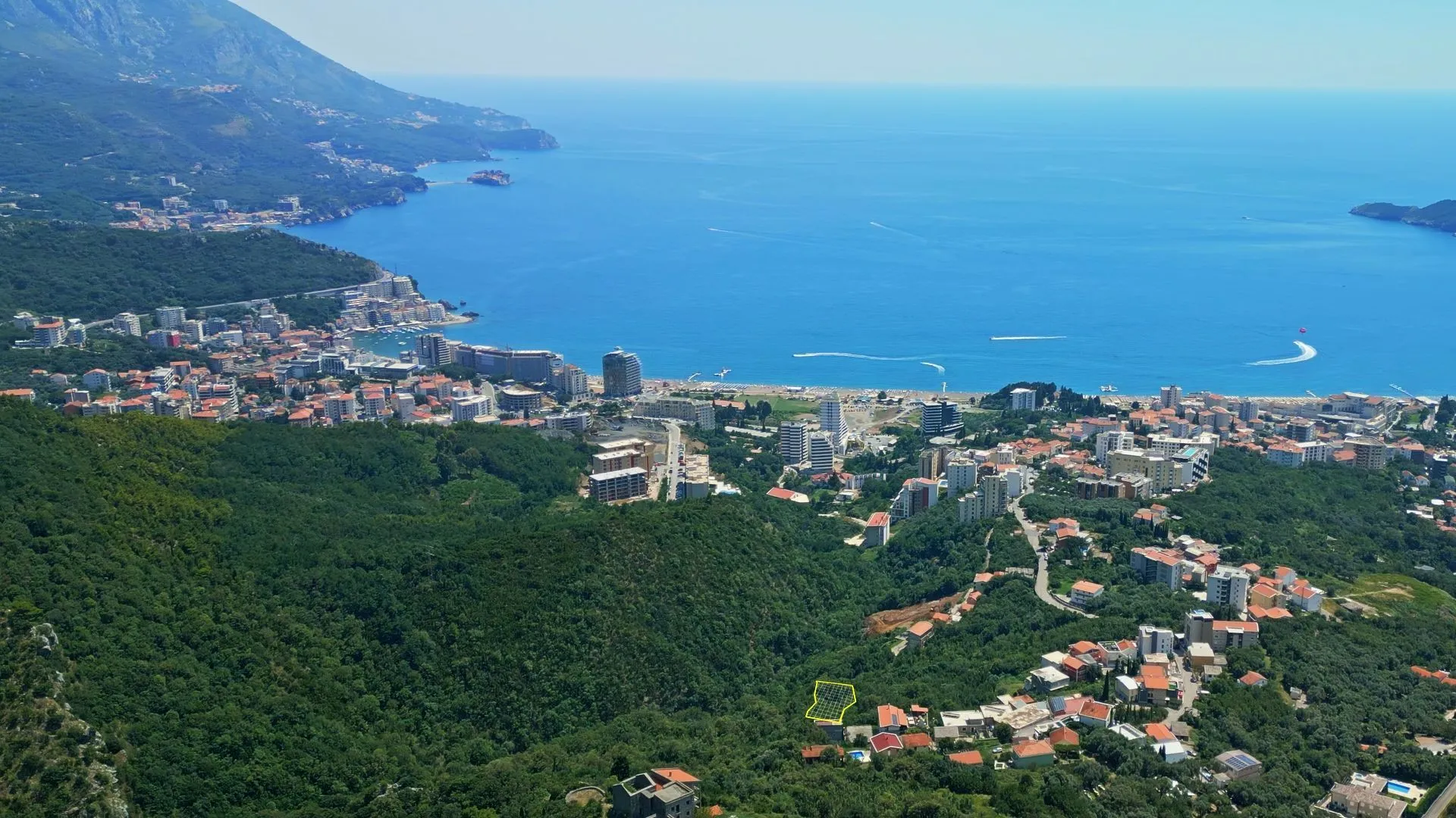 Prodaja, plac, 794m², Bečići, Budva