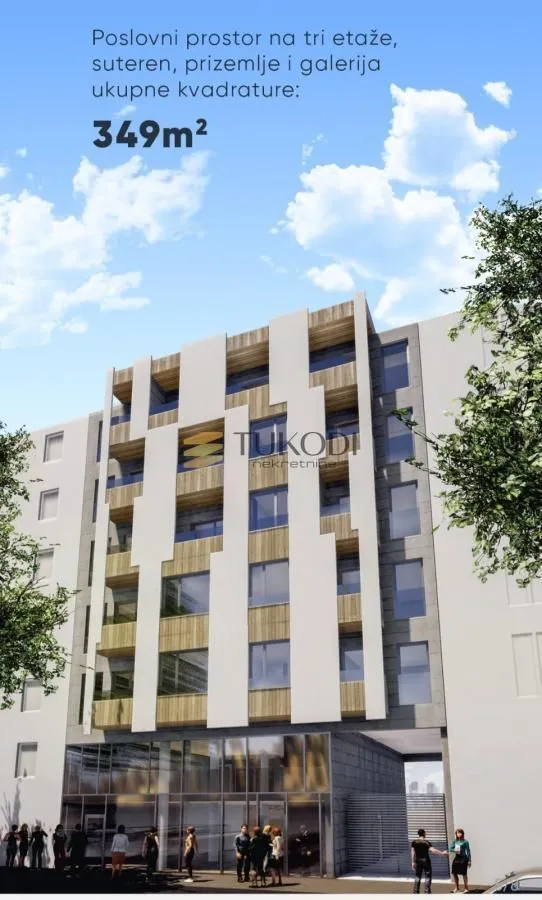 Sale, office space, 349m², Bulevar Evrope, Novi Sad Sve Podlokacije