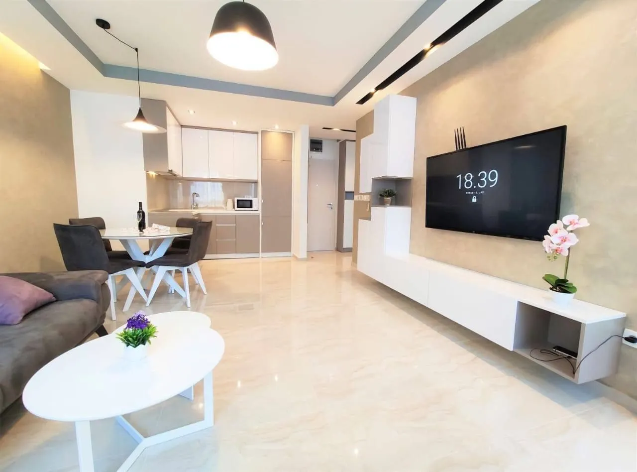 Rent, one bedroom apartment, 46m², Centar, Budva