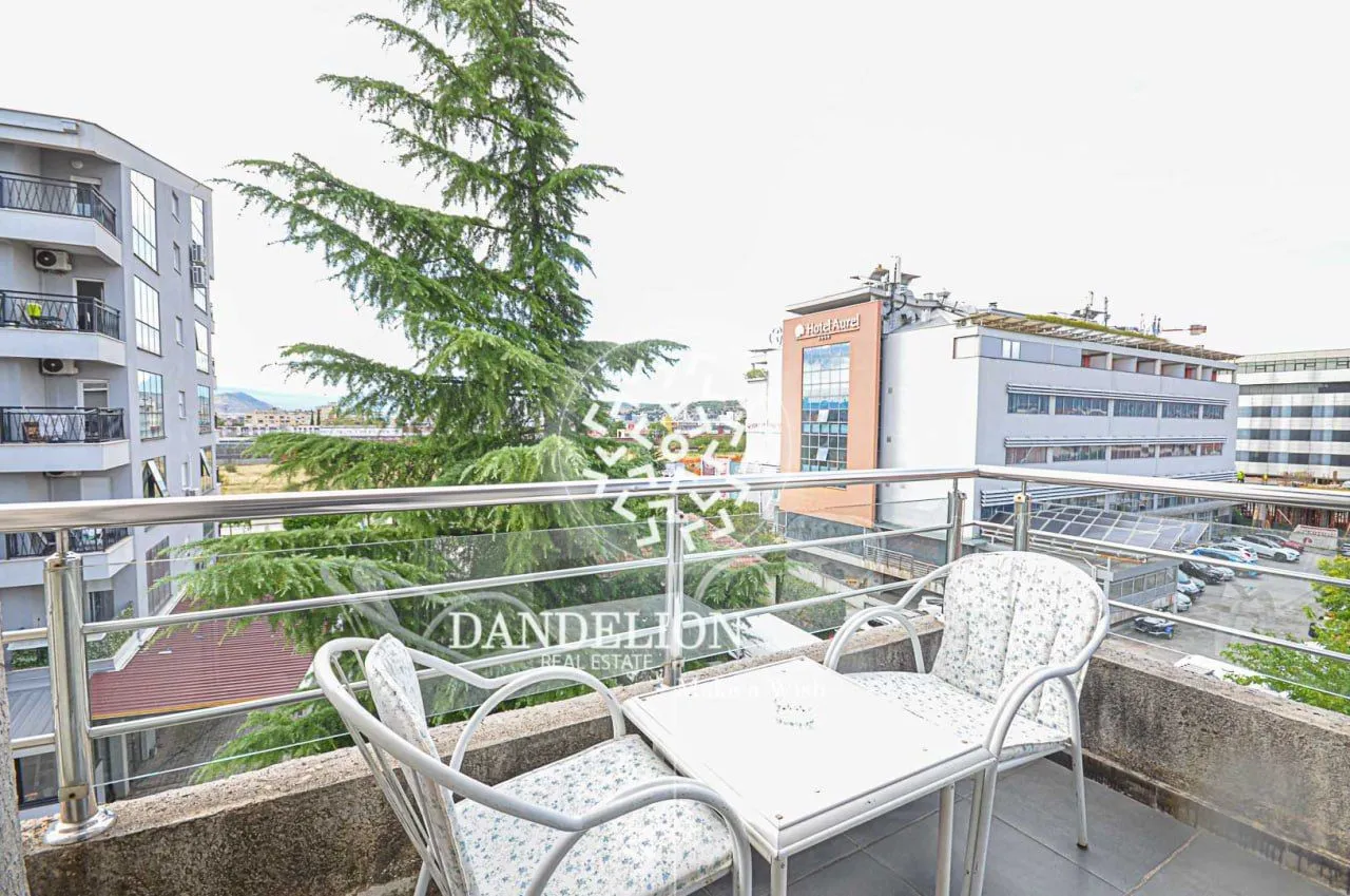 Rent, one bedroom apartment, 59m², Central Point, Podgorica
