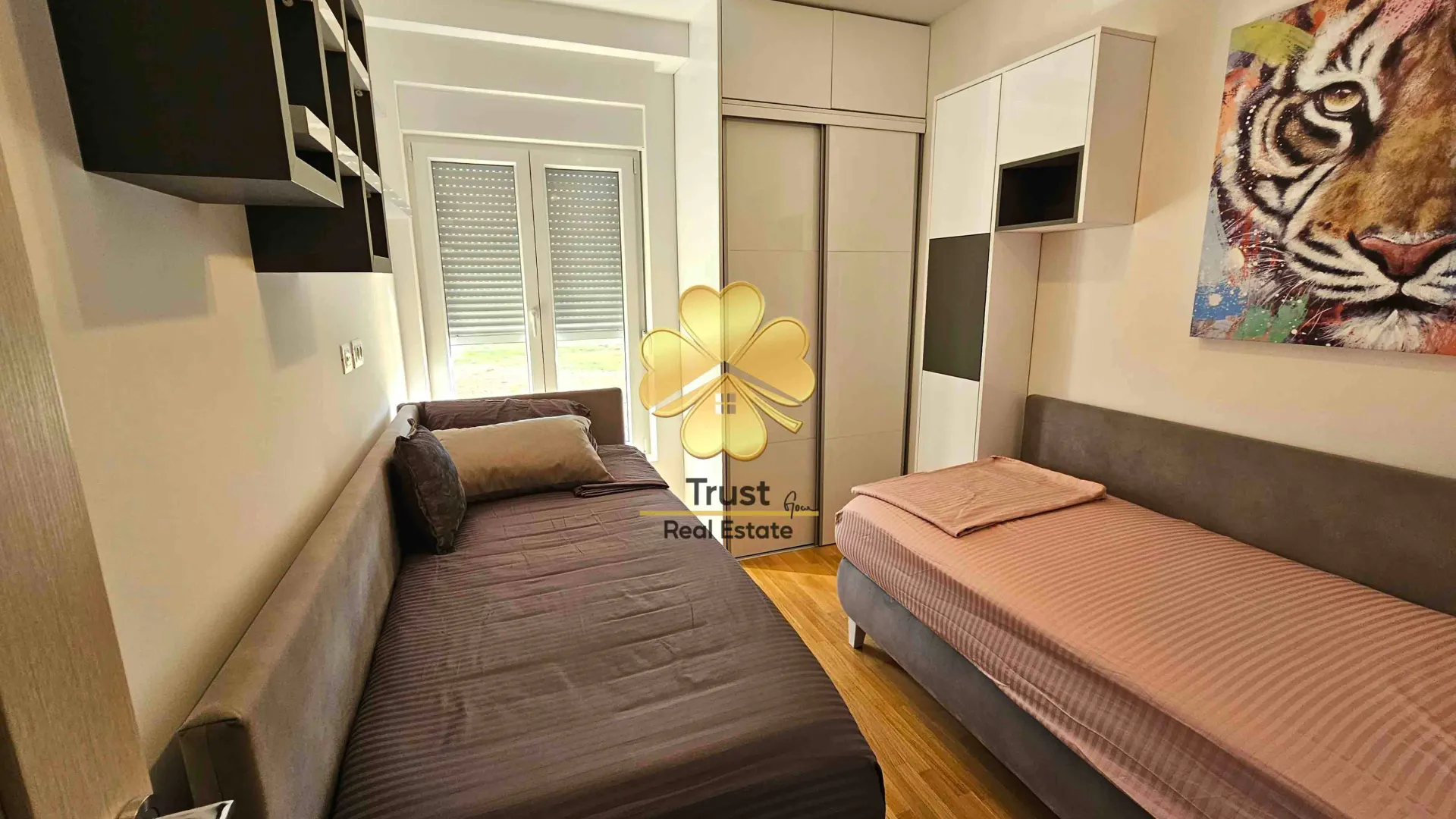 Rent, one bedroom apartment, 62m², Zabjelo, Podgorica