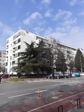 Exterior view of a residential building photographed from the street. - image 2