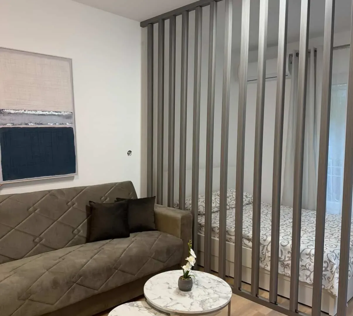 Rent, studio apartment, 37m², Malo Brdo, Podgorica