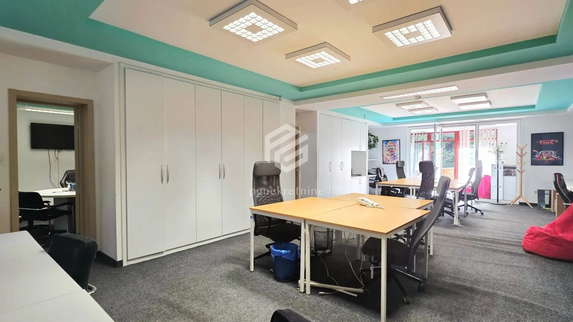 Rent, office space, 129m², Preko Morače, Podgorica