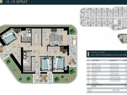 Prodaja, četvorosoban stan, 253m², Ilino, Bar - image 20