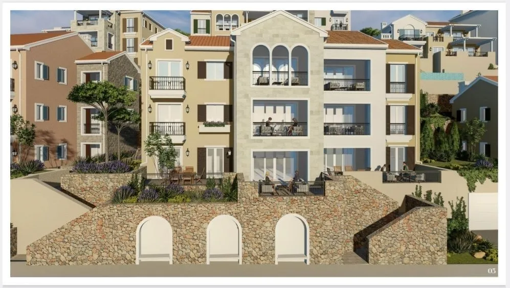 Prodaja, dvosoban stan, 105m², Luštica, Tivat