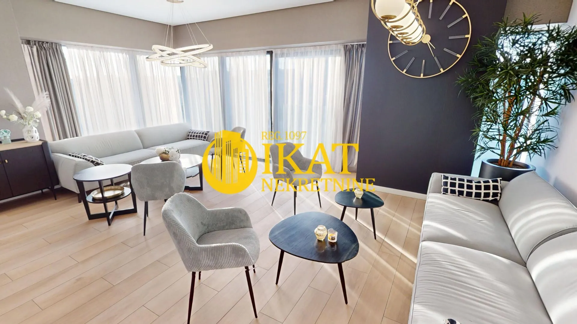 Sale, four bedroom apartment, 124m², Novi Beograd Blok 65, Novi Beograd Sve Podlokacije