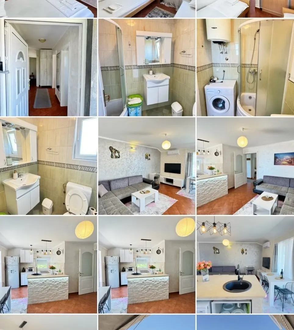 Rent, two bedroom apartment, 60m², Dobrota, Kotor