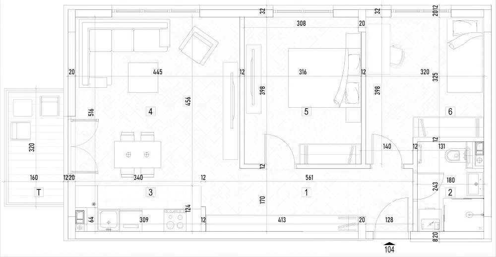 Prodaja, trosoban stan, 66m², Cvetanova Ćuprija, Zvezdara Sve Podlokacije