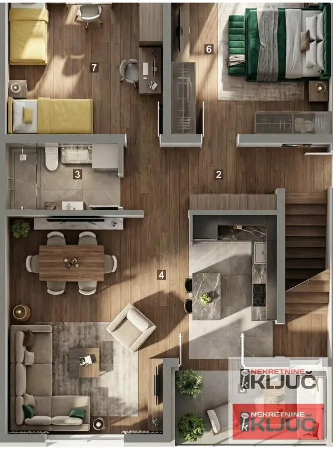 Sale, four bedroom apartment, 95m², Klisa, Novi Sad Sve Podlokacije
