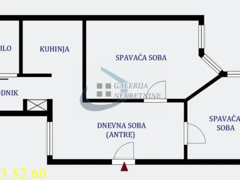 Prodaja, dvosoban stan, 44m², Stari Grad, Beograd - image 5