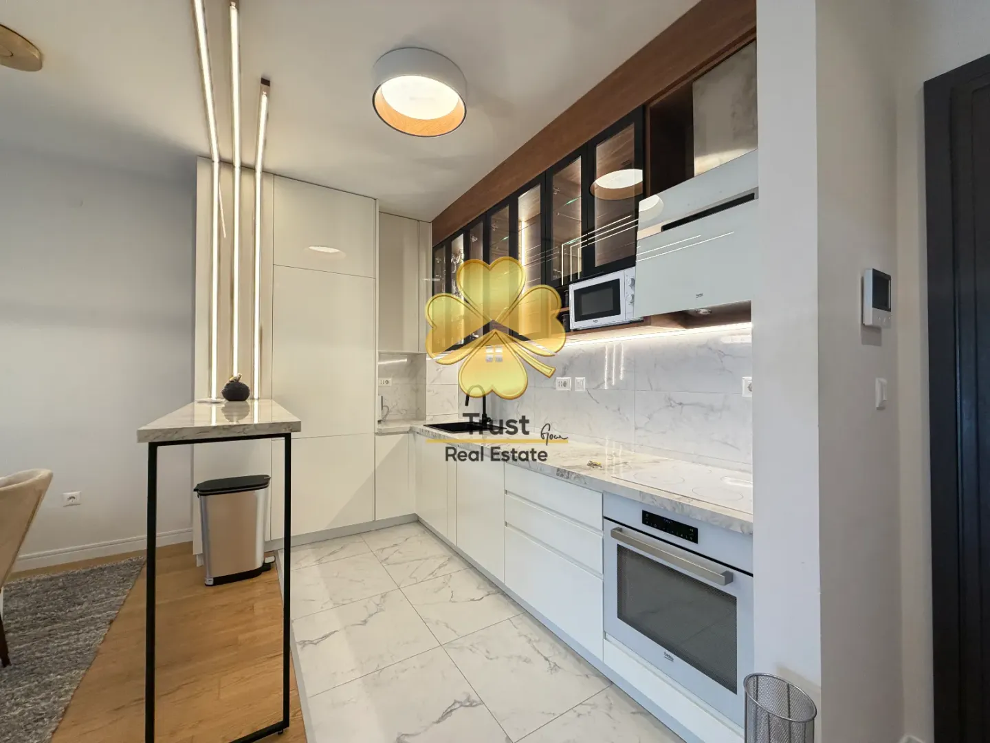 Rent, one bedroom apartment, 57m², Podgorica, Crna Gora