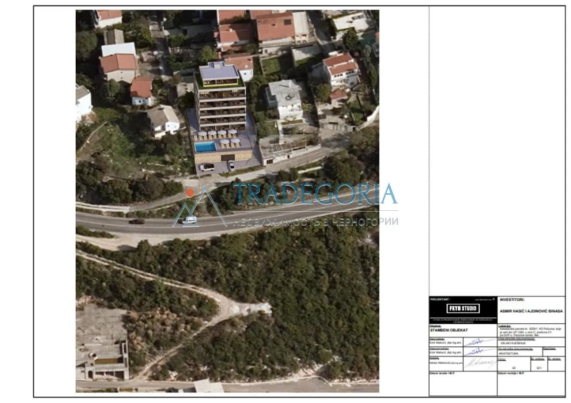 Prodaja, jednosoban stan, 43m², Dobra Voda, Bar