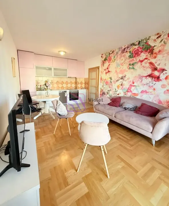Izdavanje, jednosoban stan, 38m², Stari Aerodrom, Podgorica