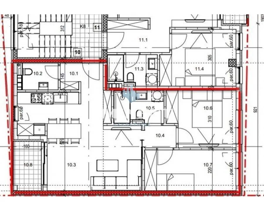 Izdavanje, trosoban stan, 65m², Banovo Brdo, Beograd