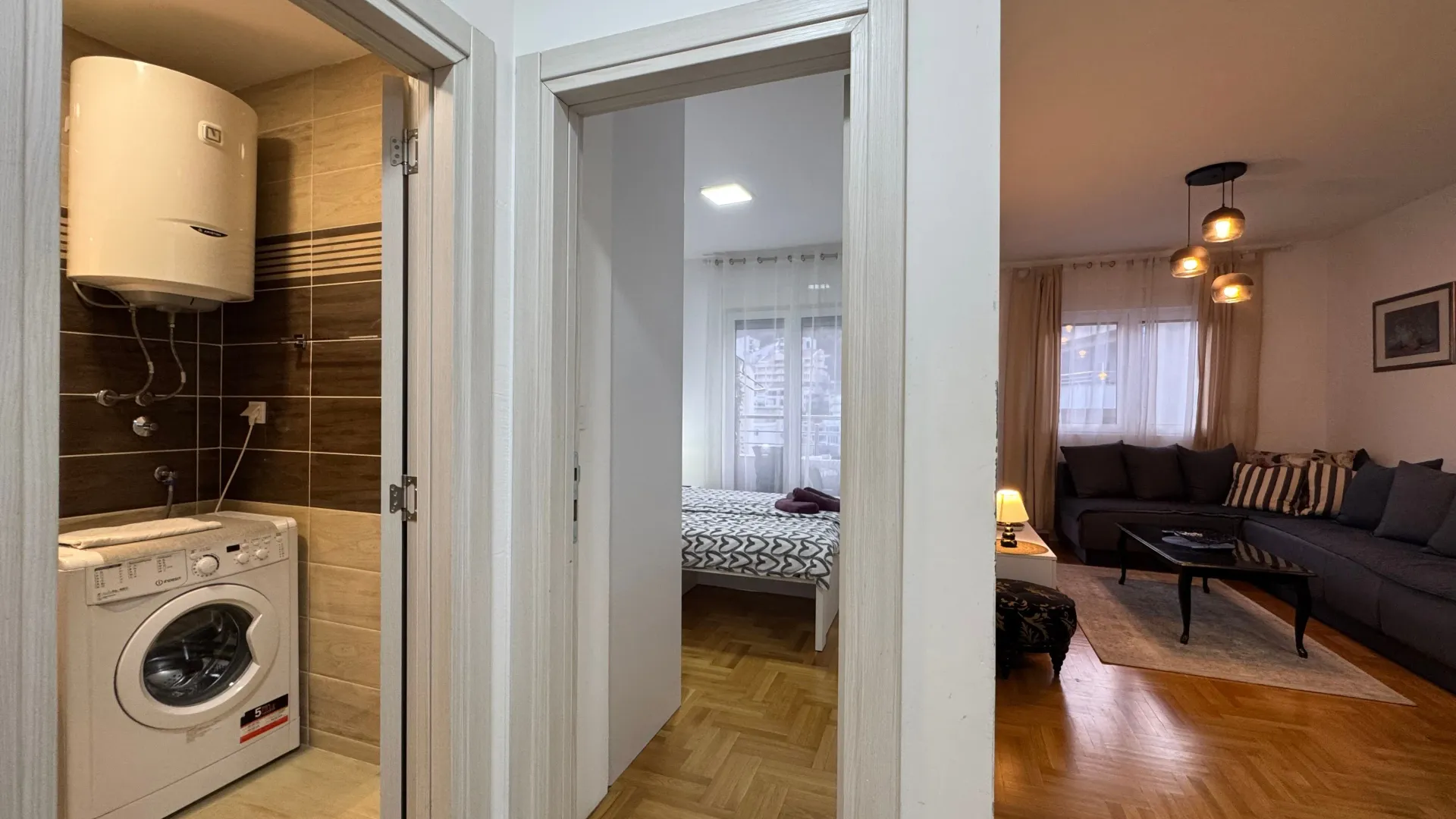 Daily-rent, two bedroom apartment, 67m², Centar, Budva