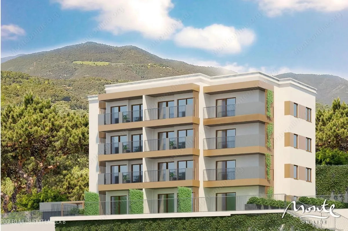Prodaja, dvosoban stan, 63m², Tivat, Crna Gora