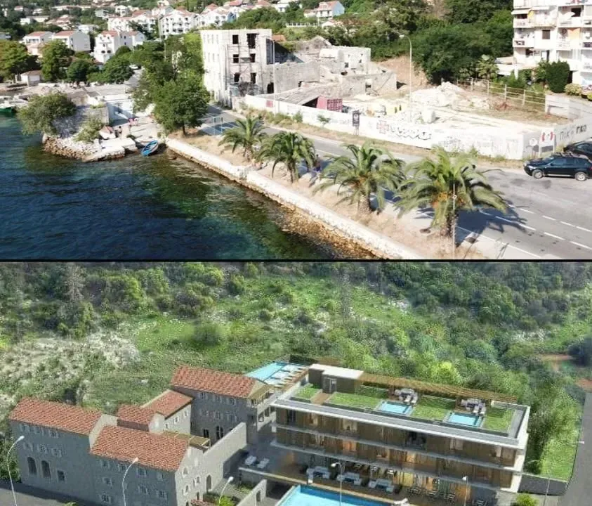 Sale, land lot, 1800m², Risan, Kotor